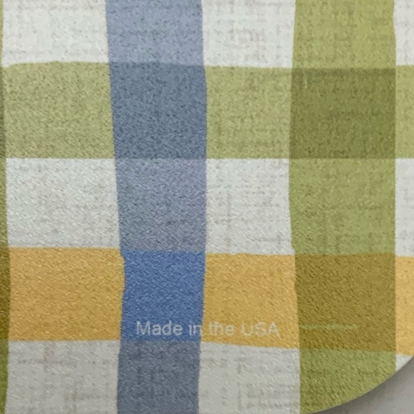 CounterArt Placemats Sunflower Floral Milk Jug Plaid Reversible Rectangle - Picture 5 of 16